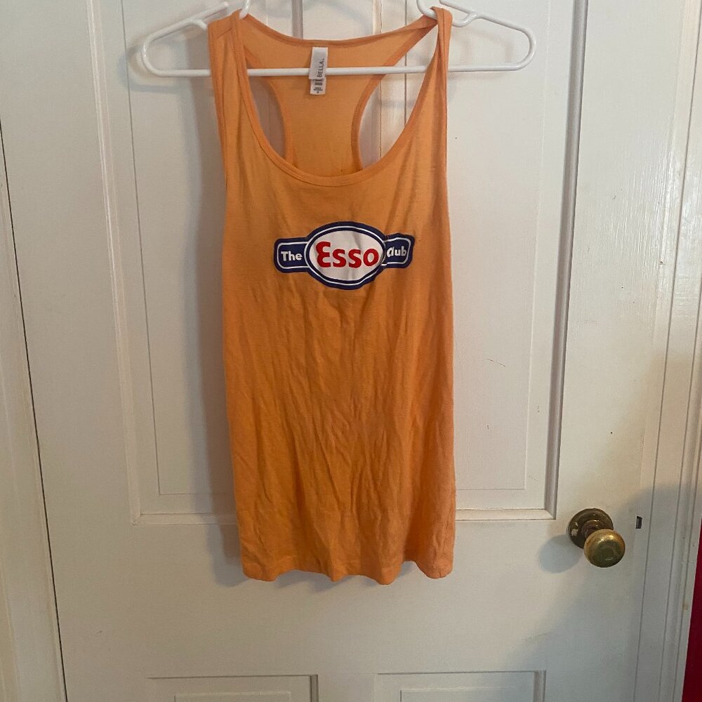 Vintage Orange Esso Club Tank!